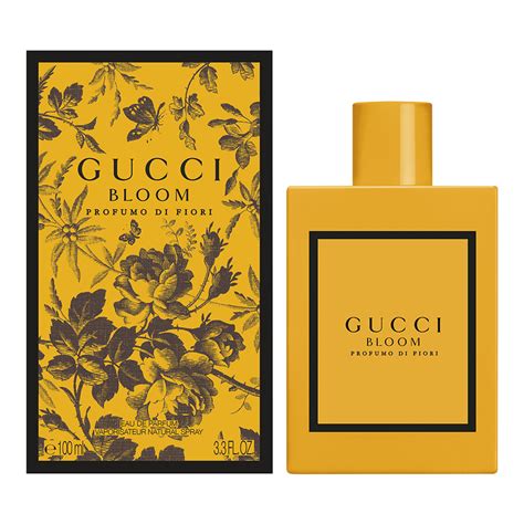 gucci bloom perfume yellow bottle